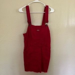 Womens Dickies Overall Dress
